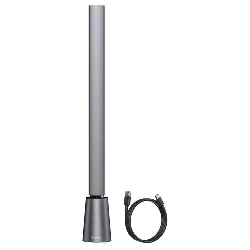 Baseus Smart Eye trådløs LED-skrivbordslampe med batteri 2200 mAh grå (DGZG-0G)