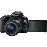 Canon EOS 250D 24.1Megapixel Sort Sort Digitalkamera
