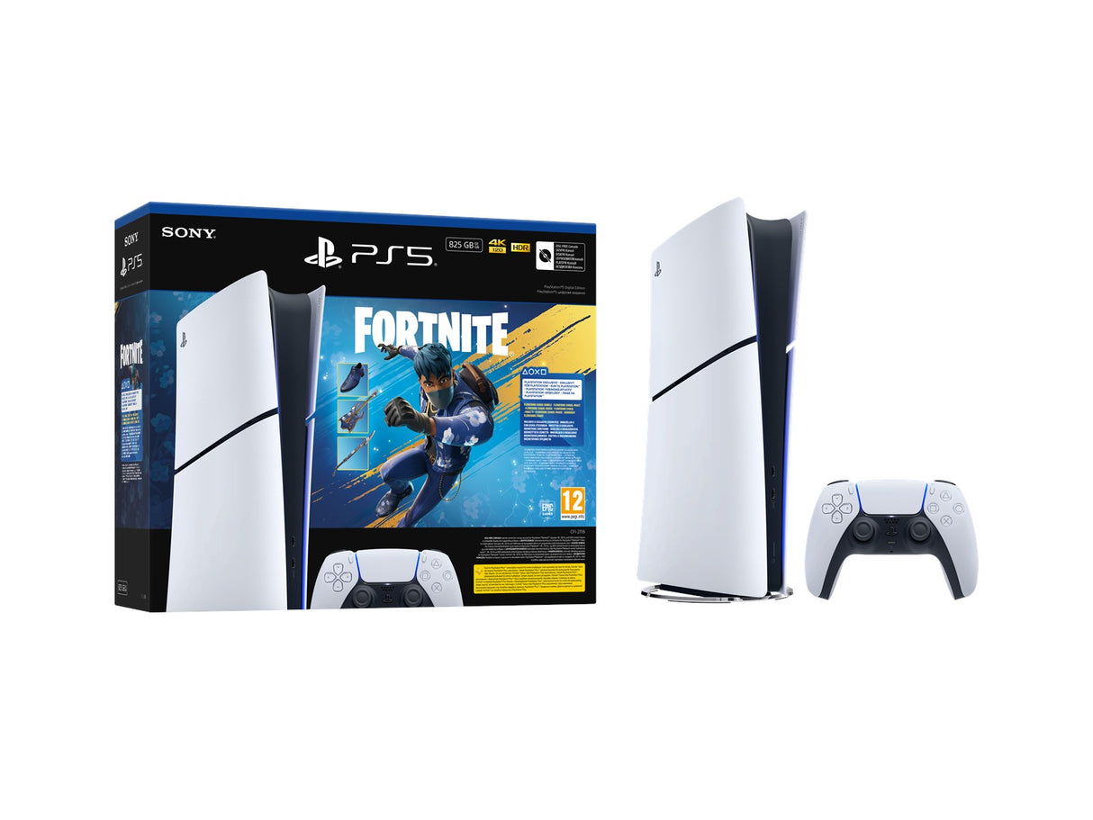 Sony PlayStation 5 Digital (Slim) 825GB - Fortnite Flowering Chaos Bundle