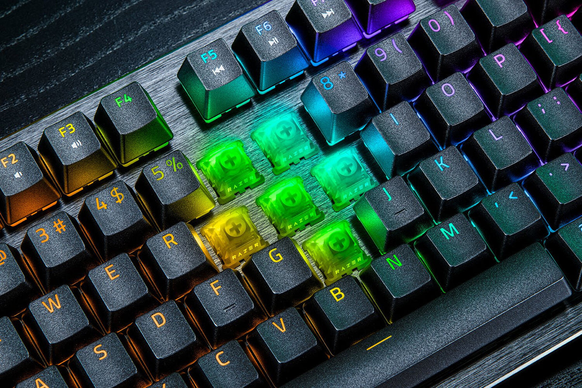 Razer Huntsman V3 HE Magnetic Tenkeyless 8KHz keyboard Gaming USB QWERTY English Black