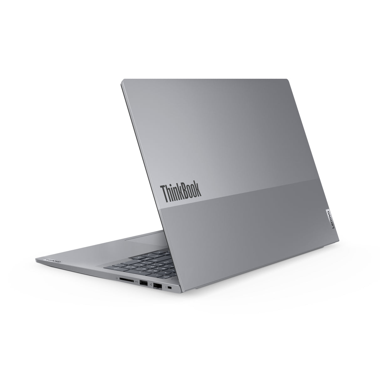 Lenovo ThinkBook 16 AMD Ryzen™ 5 7535HS Laptop 40,6 cm (16") WUXGA 16 GB DDR5-SDRAM 256 GB SSD Wi-Fi 6E (802.11ax) Windows 11 Pro Nordisk Grå