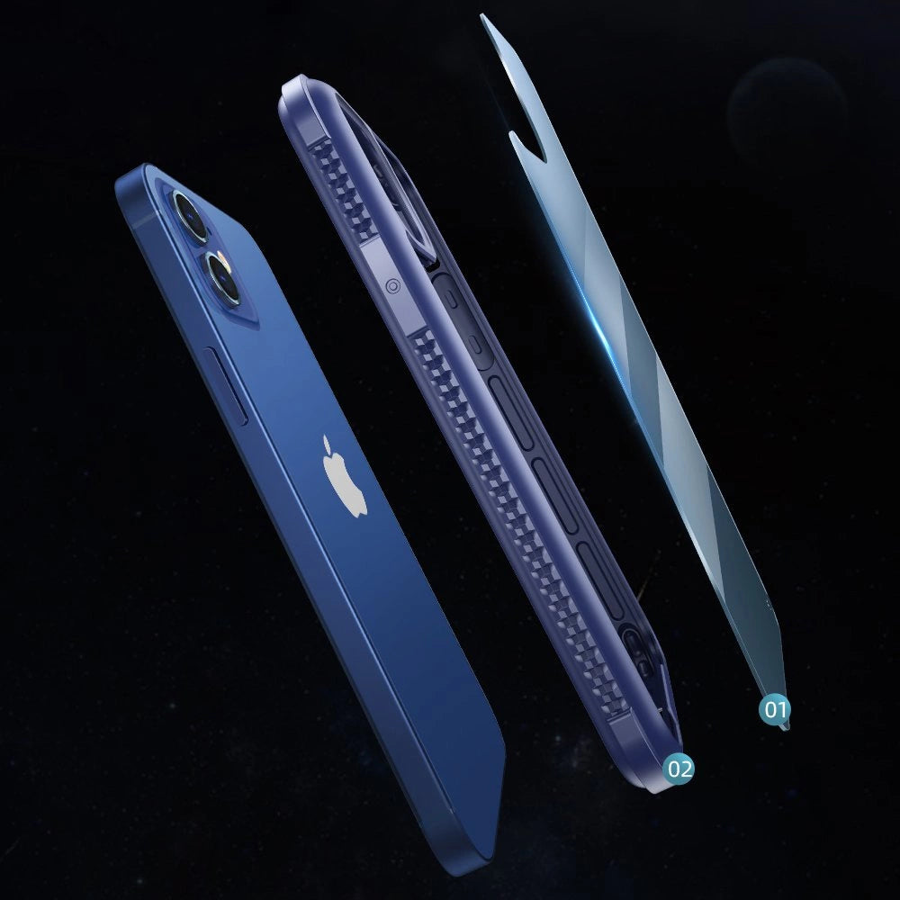 Joyroom Frigate Series holdbar hårdkasse til iPhone 12 mini grøn (JR-BP770)