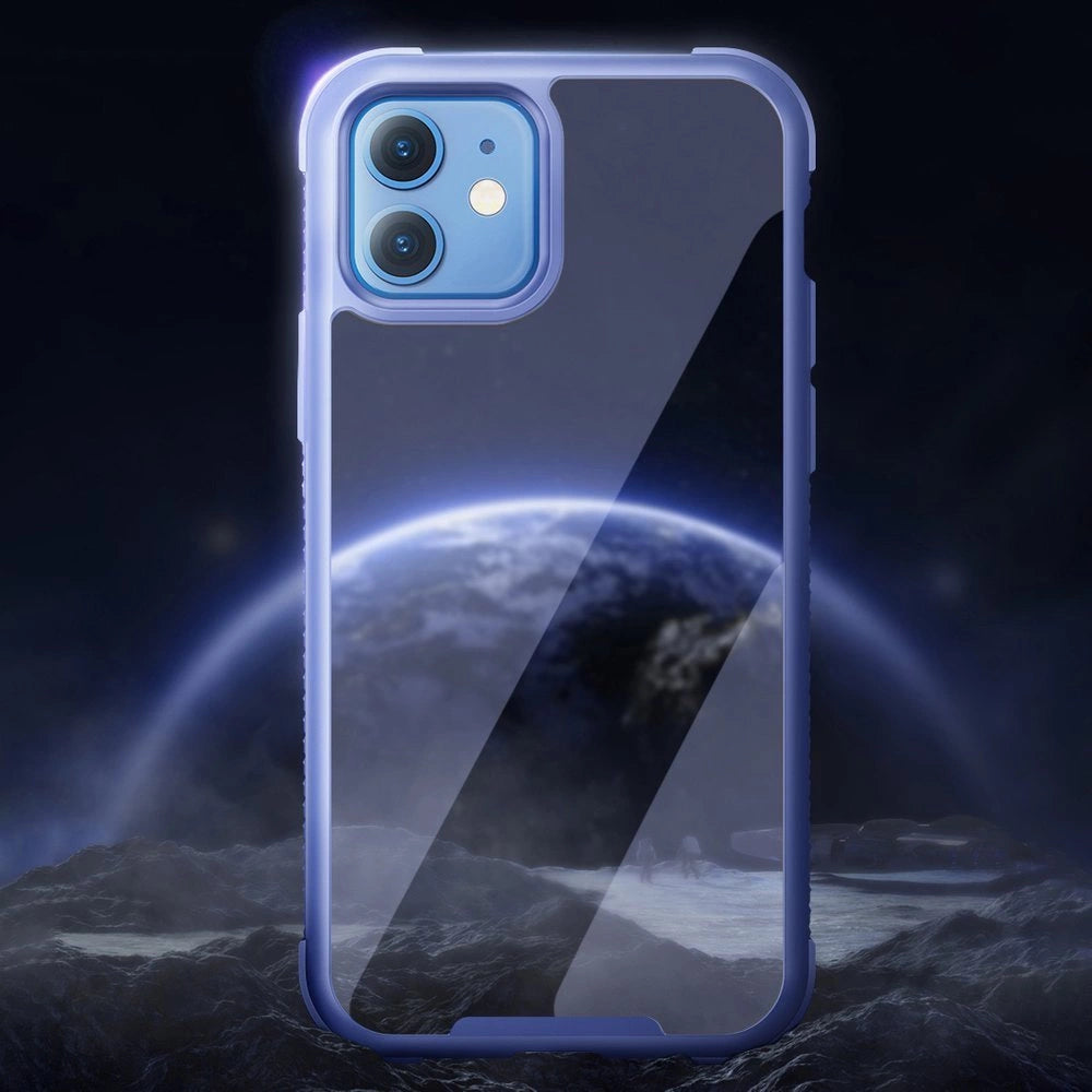 Joyroom Frigate Series holdbar hårdkasse til iPhone 12 Pro Max blå (JR-BP772)