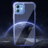 Joyroom Frigate Series holdbar hårdkasse til iPhone 12 Pro Max blå (JR-BP772)