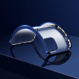 Joyroom New Beautiful Series ultra tynd kuffert med galvaniseret ramme til iPhone 12 Pro Max sort (JR-BP796)