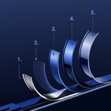 Joyroom New Beautiful Series ultra tynd kuffert med galvaniseret ramme til iPhone 12 Pro Max sort (JR-BP796)