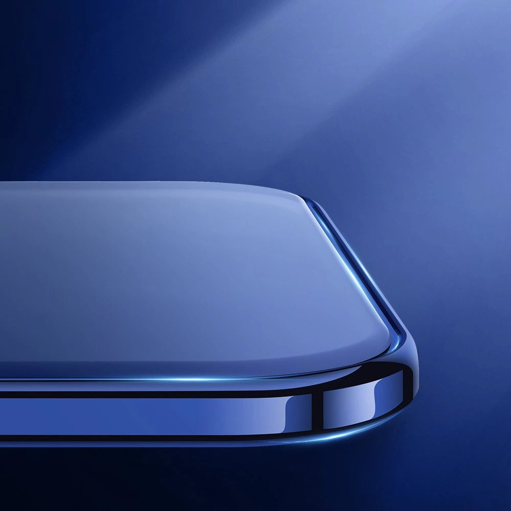Joyroom New Beautiful Series ultra tynd kuffert med galvaniseret ramme til iPhone 12 Pro Max sort (JR-BP796)