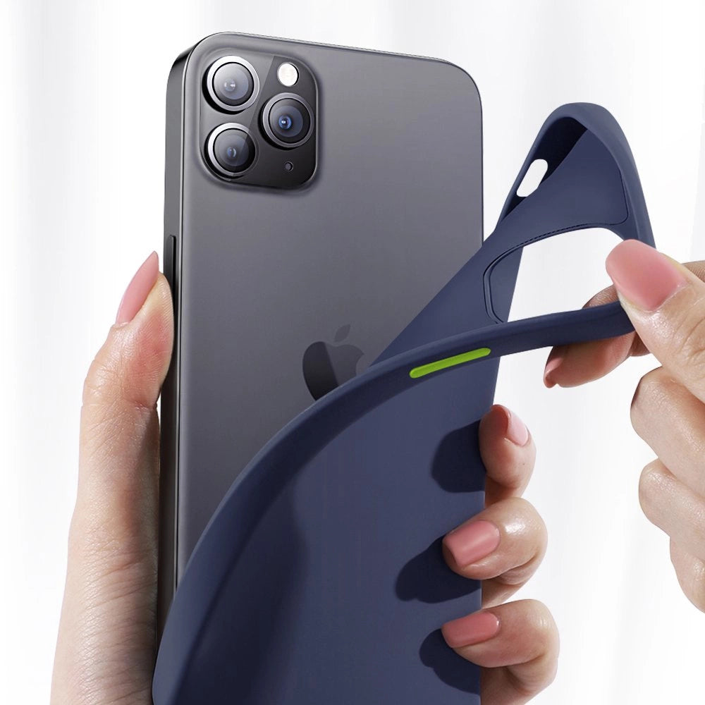 Joyroom Color Series-foder for iPhone 12 Pro Max blå (JR-BP800)