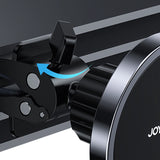 Joyroom Car Magnetic Holder Qi Wireless Inductive Charger 15W (MagSafe Kompatibel til iPhone) Sort (JR-ZS240)