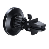 Joyroom Car Magnetic Holder Qi Wireless Inductive Charger 15W (MagSafe Kompatibel til iPhone) Sort (JR-ZS240)