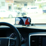 Joyroom car phone holder with flexible arm for dashboard or windshield, black (JR-ZS259)