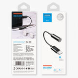 Joyroom SH-C1 headphone mini jack 3.5 mm (female) / USB-C (male) adapter - white