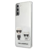 Karl Lagerfeld Karl&Choupette Case for Samsung Galaxy S21+ - Transparent