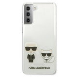 Karl Lagerfeld Karl&Choupette Case for Samsung Galaxy S21+ - Transparent
