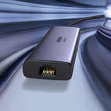 HUB 7in1 Ugreen CM512 USB-C / 2x USB-A 3.2 / HDMI 4K / SD TF-læser / USB-C PD 100W / RJ45 - grå