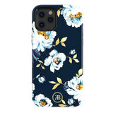 Kingxbar Blossom-kasse dekoreret med originale Swarovski-krystaller iPhone 12 Pro Max flerfarvet (Gardenia)