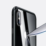 Wozinsky Full Magnetic Case Full Body Front og Back Cover med indbygget glas til Samsung Galaxy A72 4G sort-gennemsigtig