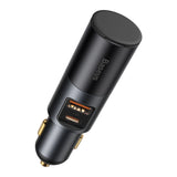 Baseus Share Together USB / USB Type C / cigarette lighter socket bil oplader 120W Quick Charge Power Delivery grå (CCBT-C0G)