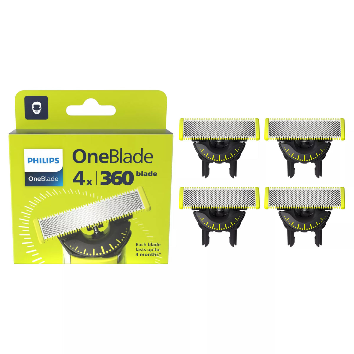 Philips Norelco OneBlade OneBlade QP440/50 360 udskiftningsskær