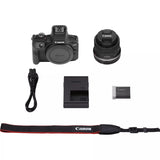 Canon EOS R100 Digitalkamera + RF-S 18–45MM IS STM