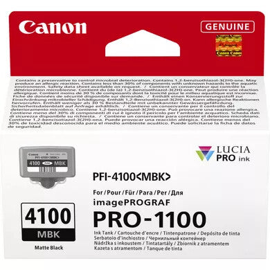 Canon LUCIA PRO II blækpatron 1 stk Original Standard udbytte Mat sort