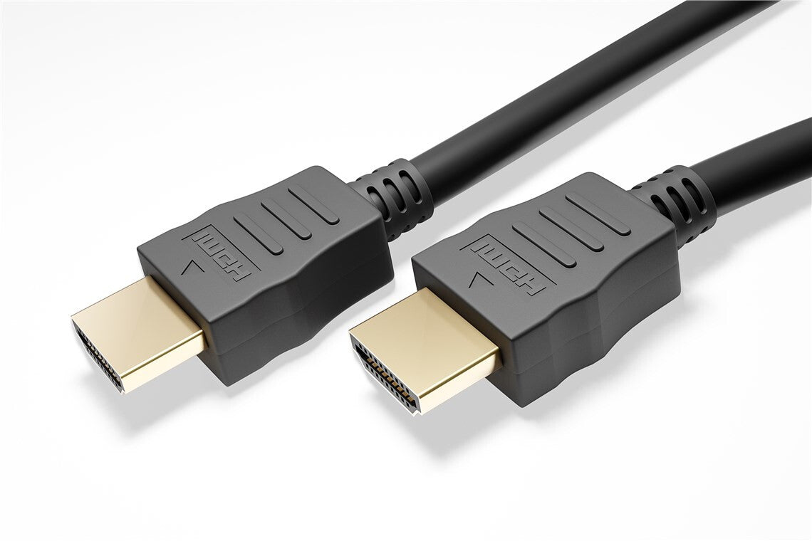 Goobay 61160 HDMI-kabel 3 m HDMI Type A (Standard) Sort