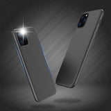 Soft Case TPU gel beskyttelsesfoder til Samsung Galaxy A02s EU sort