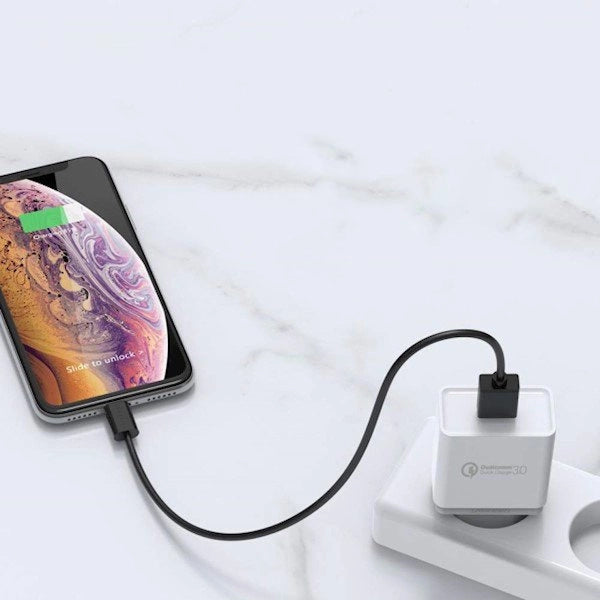 Ugreen CD122 Quick Charge 3.0 18W 3A USB hurtig oplader Hvid (10133)