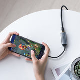 Ugreen eksternt netværksadapter RJ45 - USB Type C (1000 Mbps / 1 Gbps) Gigabit Ethernet grå (CM199)