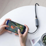 Ugreen eksternt netværksadapter RJ45 - USB Type C (1000 Mbps / 1 Gbps) Gigabit Ethernet grå (CM199)