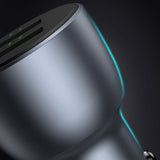 Ugreen hurtigbil oplader 2x USB 36W Quick Charge SCP FCP AFC grå (CD213 10144)