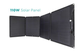 EcoFlow EFSOLAR110N solpanel 110 W Monokrystallinsk silicium