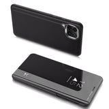 Clear View Case cover til Samsung Galaxy A22 4G sort