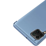 Clear View Case cover til Samsung Galaxy A22 4G blå