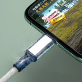 Wozinsky kabel USB - Lightning 2,4A 1m sort (WUC-L1B)