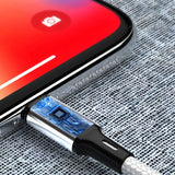 Wozinsky kabel USB - Lightning 2,4A 1m sort (WUC-L1B)