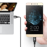 Wozinsky kabel USB - Lightning 2,4A 1m sort (WUC-L1B)