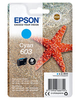 Epson C13T03U24020 blækpatron 1 stk Original Standard udbytte Blå