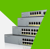 Zyxel GS1350-6HP-EU0101F netværksswitch Administreret L2 Gigabit Ethernet (10/100/1000) Strøm over Ethernet (PoE) Grå