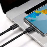 Baseus CATYS-C01 USB-C - USB-C PD QC FCP kabel 100W 5A 480Mb/s 2m - sort
