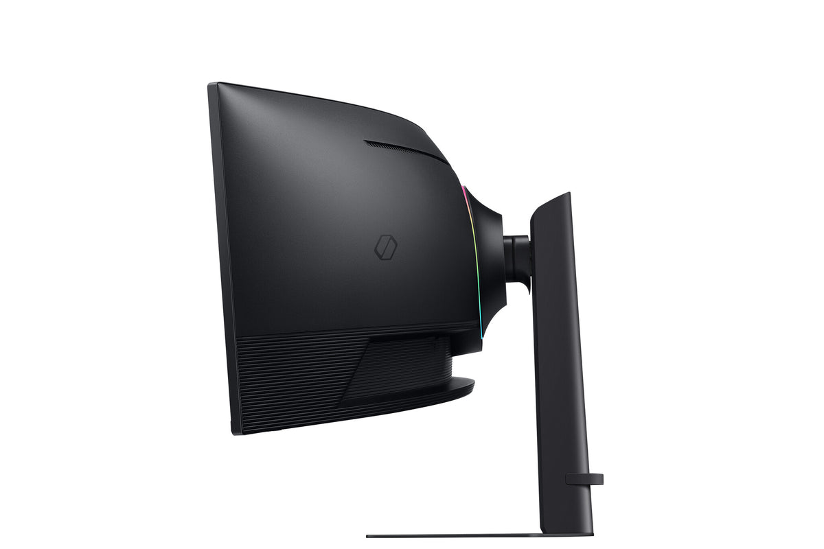 Samsung G95C computerskærm 124,5 cm (49") 5120 x 1440 pixel Dual QHD LED Sort