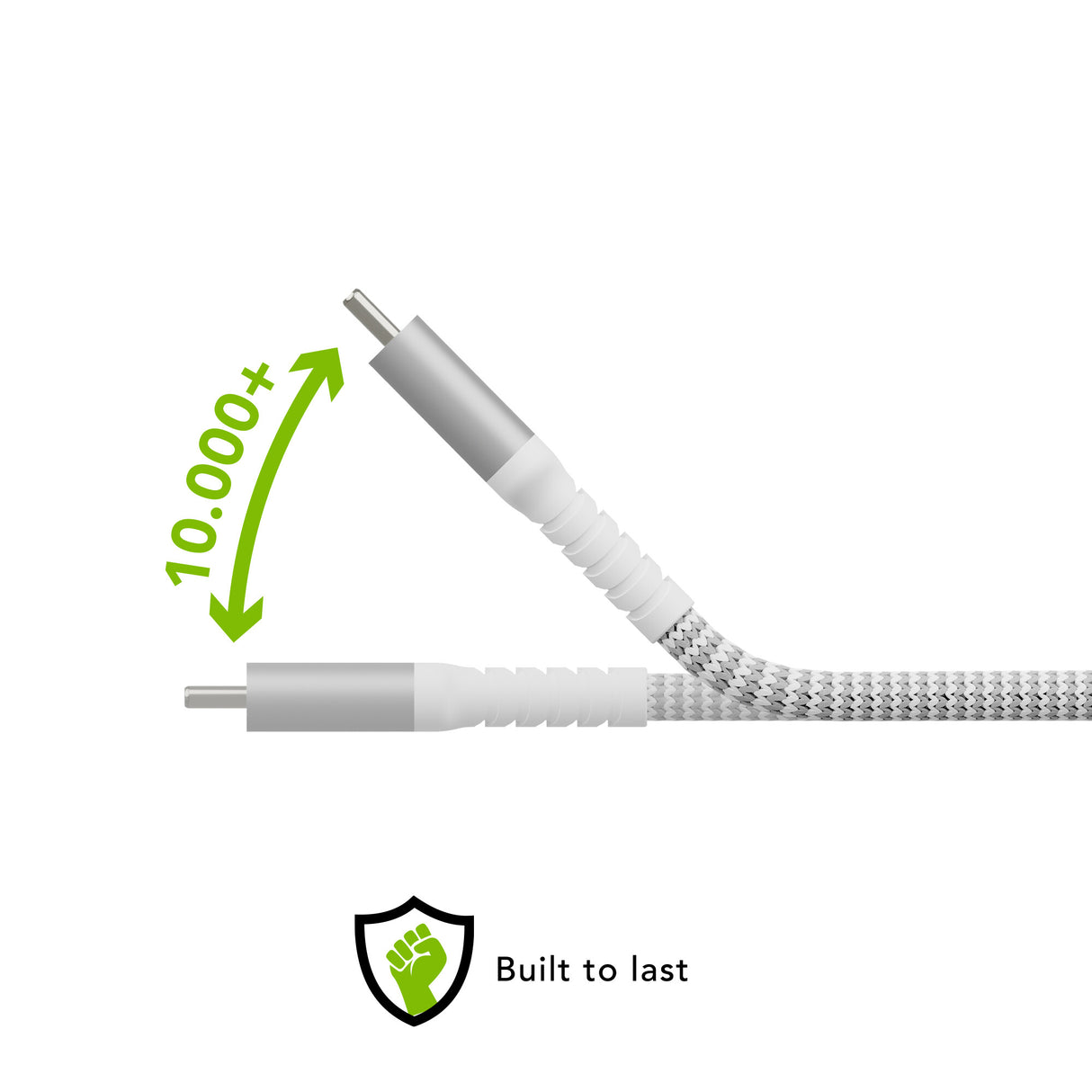 dbramante1928 re-charge - BRD Kabel - 1.2m USB-C til Lightning - W