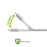 dbramante1928 re-charge - BRD Kabel - 1.2m USB-C til Lightning - W