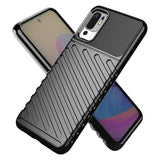Thunder Case Flexible Tough Rugged Cover TPU Case til Xiaomi Redmi Note 10 5G / Poco M3 Pro sort