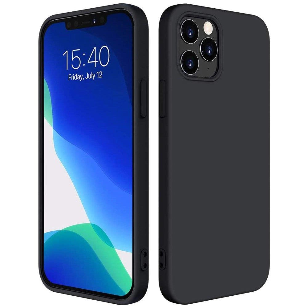 Silicone Case Soft Flexible Rubber Cover til Xiaomi Redmi Note 10 5G / Poco M3 Pro sort