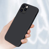 Silicone Case Soft Flexible Rubber Cover til Xiaomi Redmi Note 10 5G / Poco M3 Pro sort