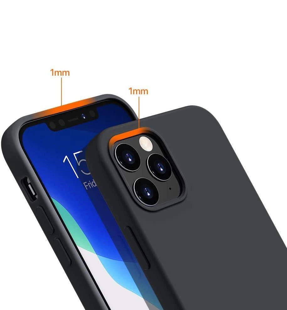 Silicone Case Soft Flexible Rubber Cover til Xiaomi Redmi Note 10 5G / Poco M3 Pro sort