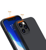 Silicone Case Soft Flexible Rubber Cover til Xiaomi Redmi Note 10 5G / Poco M3 Pro sort