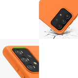 Silicone Case Soft Flexible Rubber Cover til Samsung Galaxy A22 4G lyserød