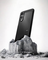 Spigen Tough Armor AI (MagFit) mobiltelefon etui 17 cm (6.7") Cover Sort